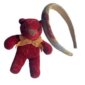 Etro Limited Edition Teddy Bear and Paisley Headband